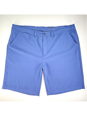 Athleisure Mizzen+Main Golf Shorts Men 40 Blue Stretch Performance 9in